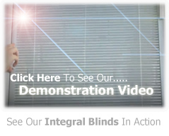 Click Here to See Our Integral Blinds Video